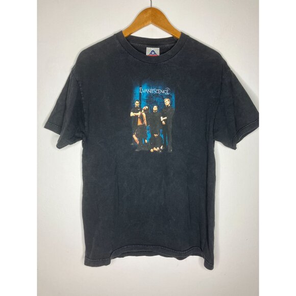 Vintage Evanescence Band Tee Men's Large Black T-Shirt